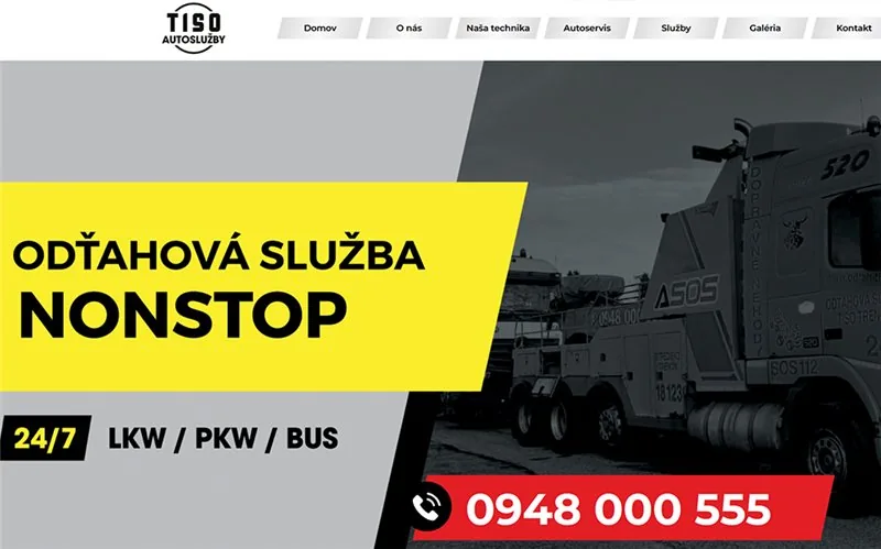 Web TISO Autoslužby